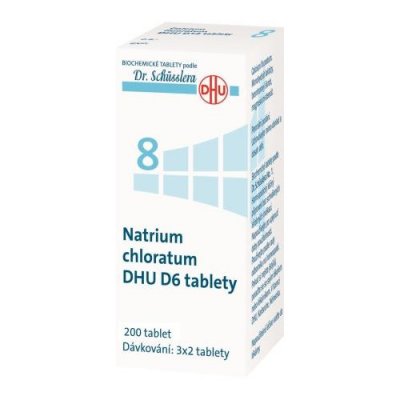 NATRIUM CHLORATUM DHU D6(D12) TBL NOB 200