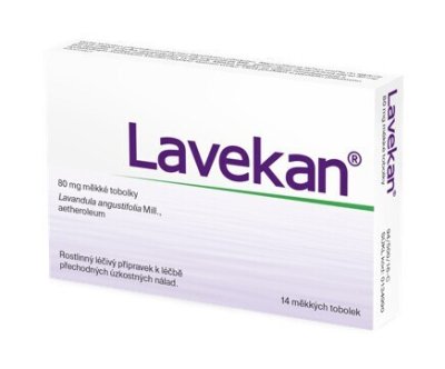 LAVEKAN 80MG měkké tobolky 14 LAVEKAN 80MG měkké tobolky 14