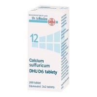 CALCIUM SULFURICUM DHU D6(D12) TBL NOB 200