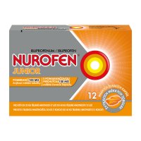 NUROFEN JUNIOR POMERANČ 100MG CPS MDM 12