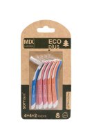 Mezizubní kartáček SOFTdent ECO zahnutý MIX 10ks