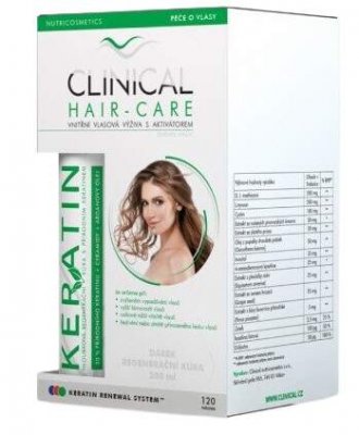 Clinical Hair-Care tob.120+keratin 100ml-4měs.kúra