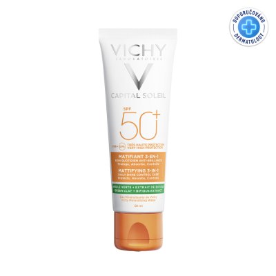 VICHY Capital Soleil Zmatňující krém SPF50 50ml