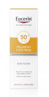 EUCERIN SUN Emulze na opalování na obličej s depigmentačním účinkem Pigment Control SPF 50+ 50 ml