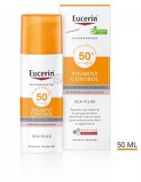 EUCERIN SUN Emulze na opalování na obličej s depigmentačním účinkem Pigment Control SPF 50+ 50 ml