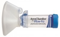 AEROCHAMBER PLUS FLOW-VU ANTI-STATIC VHC INHALAČNÍ NÁSTAVEC S CHLOPNÍ A MASKOU PRO DOSPĚLÉ