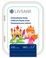 LIVSANE náplast dětská Princezna plech 20ks