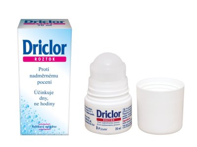 Driclor sol.20ml roll on - II. jakost