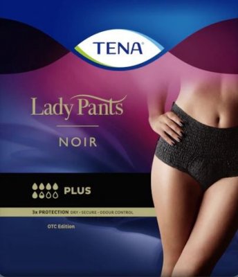 Tena Lady Pants Plus Noir L 8 ks 725266