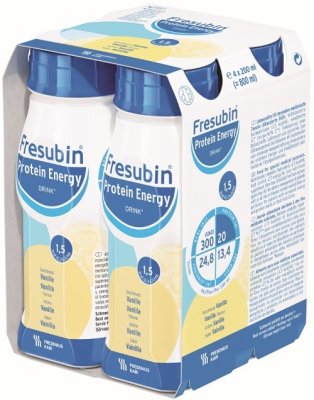 FRESUBIN PROTEIN ENERGY DRINK PŘÍCHUŤ VANILKA perorální SOL 4X200ML FRESUBIN PROTEIN ENERGY DRINK PŘÍCHUŤ VANILKA perorální SOL 4X200ML