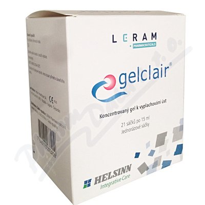 GELCLAIR GEL ORÁLNÍ K VÝPLACHŮM ÚSTNÍ DUTINY 21x15 ml GELCLAIR GEL ORÁLNÍ K VÝPLACHŮM ÚSTNÍ DUTINY 21x15 ml