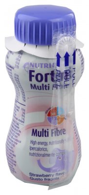 Fortini Pro děti s vlákninou Jahoda 200 ml