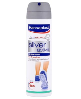 Hansaplast sprej na nohy SILVER ACTIVE 150ml 48574