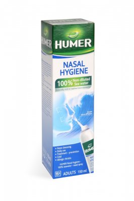 Humer Hygiena nosu 100% mořská voda pro dosp.150ml - II. jakost