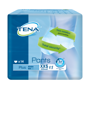 Tena Pants Plus XX-Small inkontinenční kalhotky 14 ks