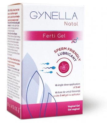 GYNELLA Natal Ferti Gel jednoráz.aplikátory 6x5ml - II. jakost