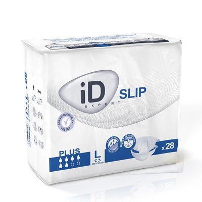 iD Slip Large Plus plenkové kalhotky s lepítky 28 ks