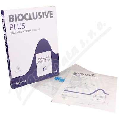 BIOCLUSIVE PLUS TRANSPARENTNÍ FILMOVÉ KRYTÍ 15X20CM,10 KS V BALENÍ, BIP15201/5