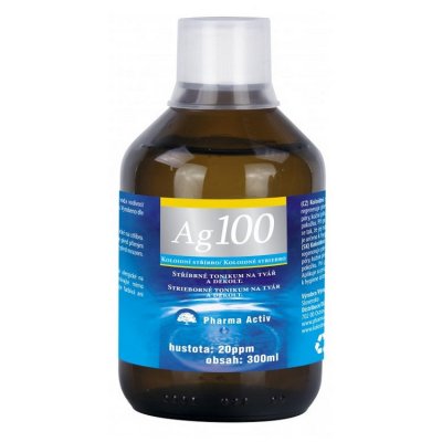 Natural Pharm Koloidné striebro Ag100 20ppm 300 ml