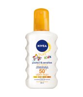 NIVEA SUN Dět.sprej na opal. Sensit. OF50+ 200ml