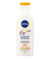 NIVEA SUN Dětské mléko opalov. Sensit. OF50+ 200ml