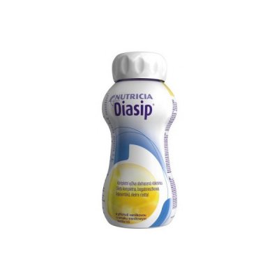 DIASIP S PŘÍCHUTÍ VANILKOVOU perorální SOL 4X200ML