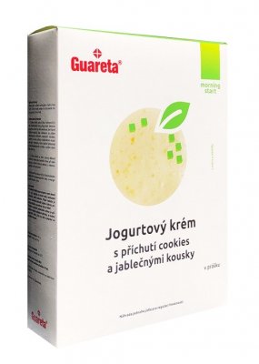 Guareta jogurtový krém v prášku cookies jablko 3 x 54 g