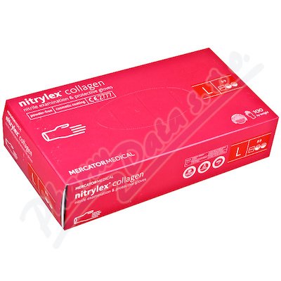 Rukavice Nitrylex Collagen L 100ks