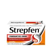 STREPFEN POMERANČ BEZ CUKRU 8,75MG pastilka 24