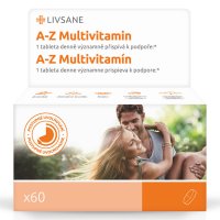 LIVSANE A-Z Multivitamin komplex tablety 60ks