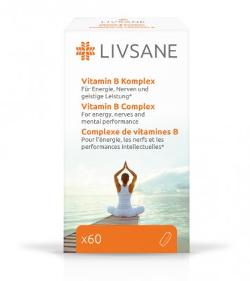 LIVSANE Vitamin B Komplex tablety 60ks cena od 95 Kč | Nonstop lékarna