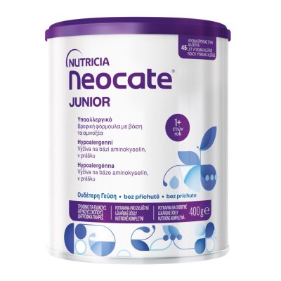 NEOCATE JUNIOR BEZ PŘÍCHUTĚ perorální PLV SOL 2X400G