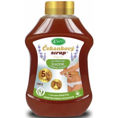 4slim Čekankový sirup Originál 700g