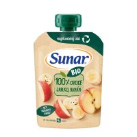 Sunar BIO kapsička Jablko banán 100g