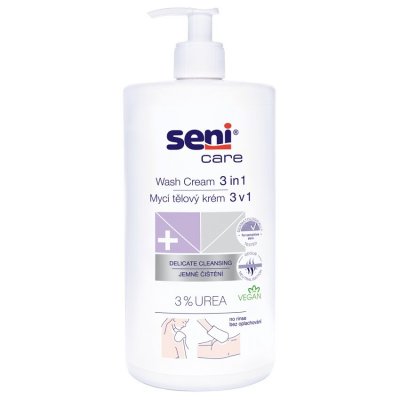 Seni Care Mycí tělový krém 3v1 1000ml