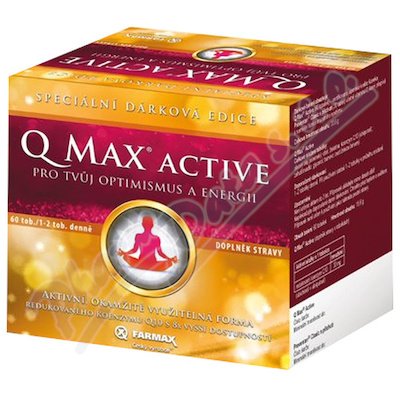 Q Max Active dárkové balení tob. 60
