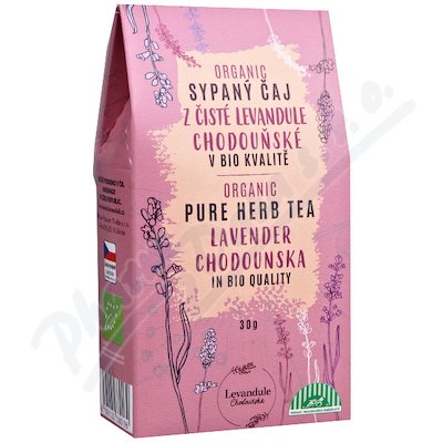 Čaj z čisté Levandule Chodouňské v BIO kvalitě 30g Čaj z čisté Levandule Chodouňské v BIO kvalitě 30g