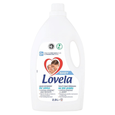 Lovela Baby tekutý prací přípravek na bílé prádlo 2,9l Lovela Baby tekutý prací přípravek na bílé prádlo 2,9l