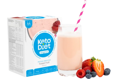 KetoDiet Proteinové smoothie příchuť lesní směs 7porcí