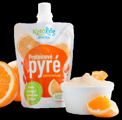 Proteinové pyré, Pomerančové