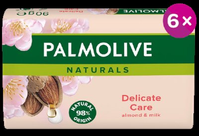 Palmolive mýdlo Naturals Almond 6 x 90 g