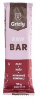 GRIZLY RAW Bar acai-kešu-konopné semínko 55g