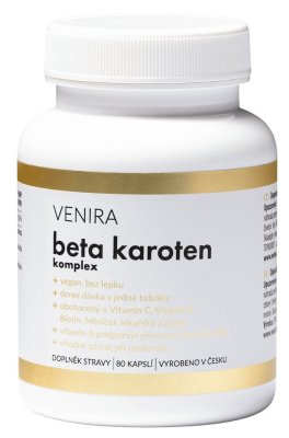 Venira Beta karoten komplex 80 kapslí