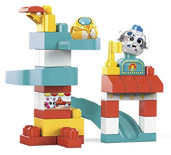 Fisher Price Mega Bloks Peek a Blocks Velká honička