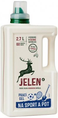 Jelen Prací gel na sport a pot, 60 dávek 2,7l