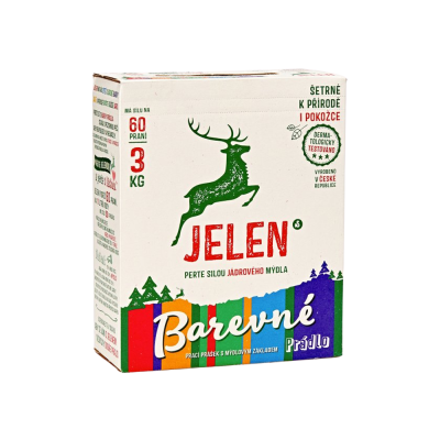 Jelen Color prací prášek, 60 dávek 3kg