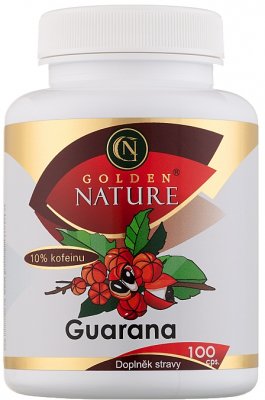 Golden Nature Guarana 10 % kofeinu 100 kapslí