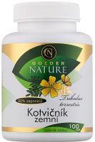 Golden Nature Kotvičník zemní 90 % saponinů 100 tablet Golden Nature Kotvičník zemní 90 % saponinů 100 tablet