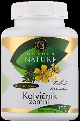Golden Nature Kotvičník zemní 90 % saponinů 100 tablet