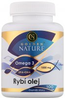 Golden Nature Rybí olej (Omega 3) 100 kapslí